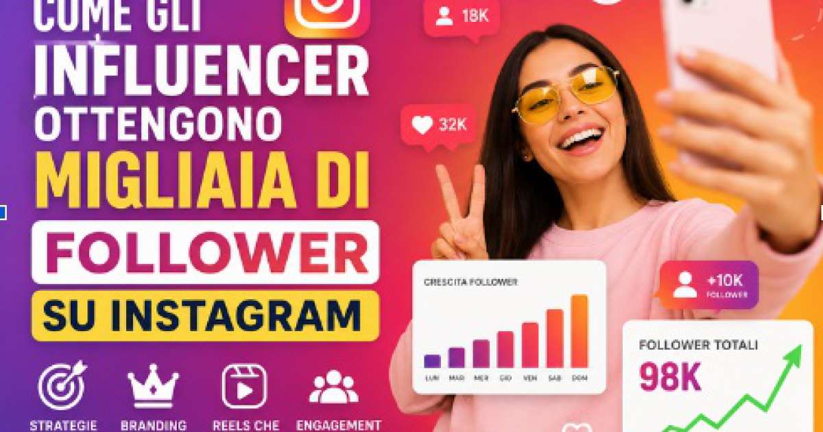 Come gli influencer ottengono migliaia di follower Instagram